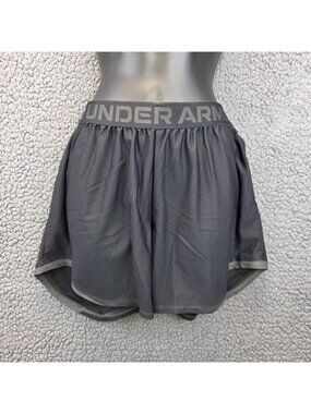 Under Armour Tech Play Up Shorts Mens M Black Loose Fit Athletic Sporty
